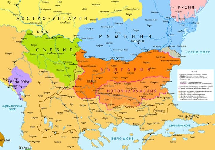6 септември 1885 г. Съединението на Княжество България с Източна Румелия.