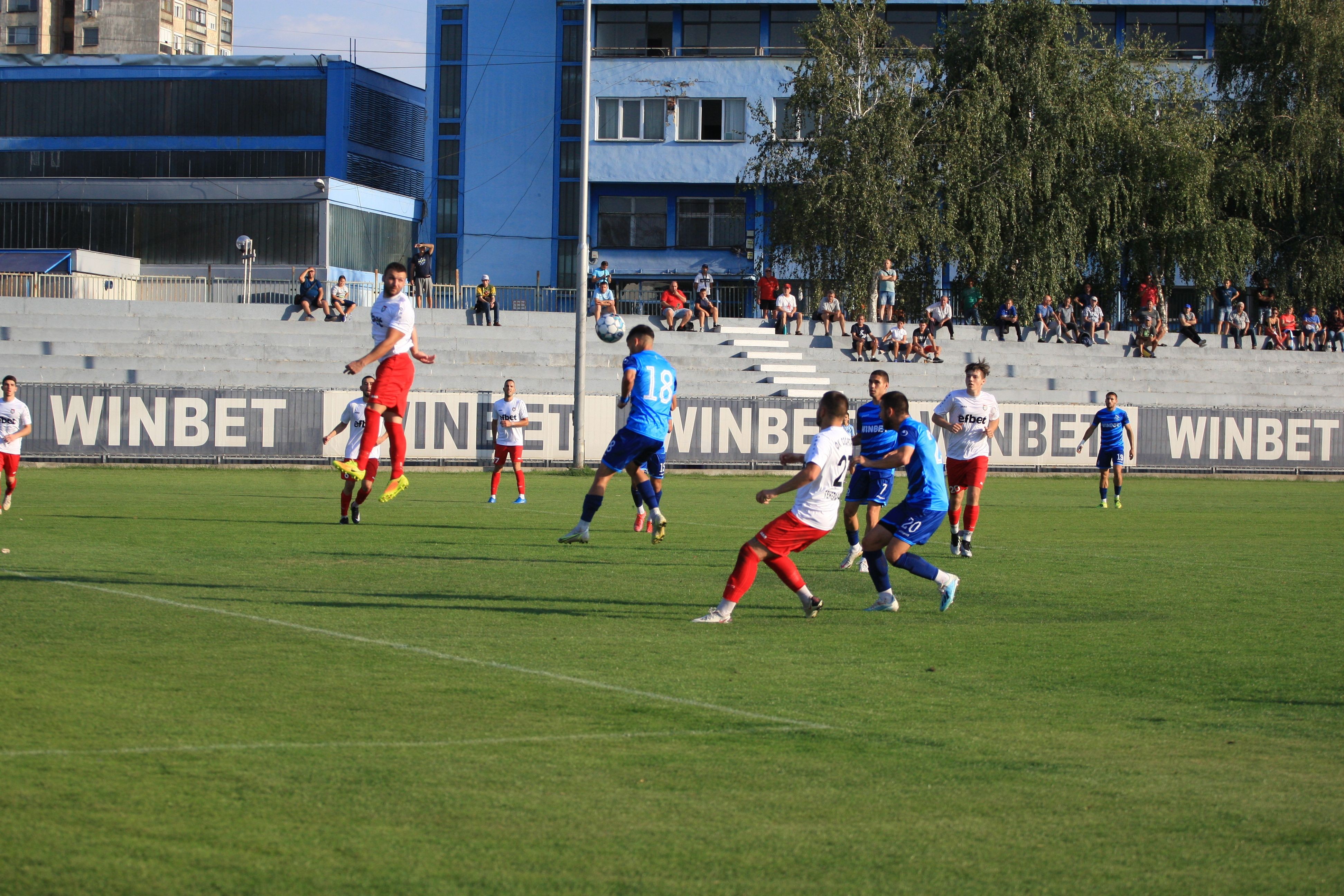 „Дунав“ с нов успех след 5:2 срещу „Спортист“ в Русе  