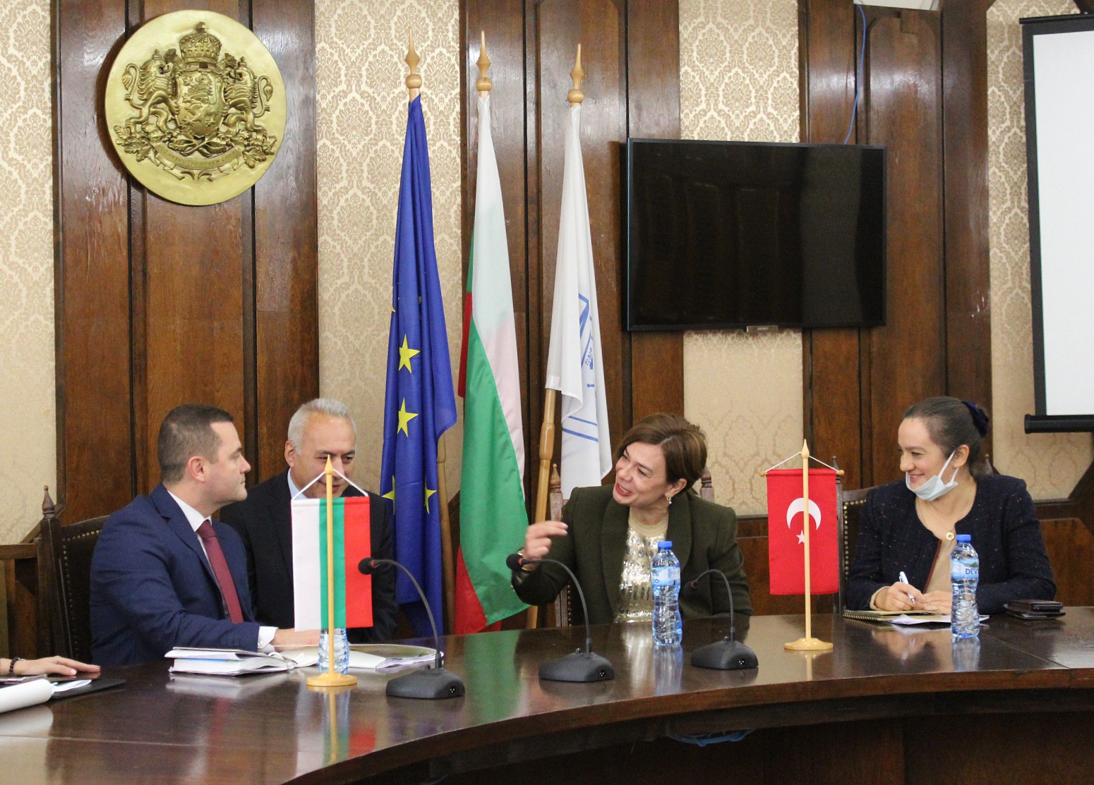 Кметът Пенчо Милков постави пред посланика на Турция въпроса за сградата на хотел „Балкан“ посети Община Русе
