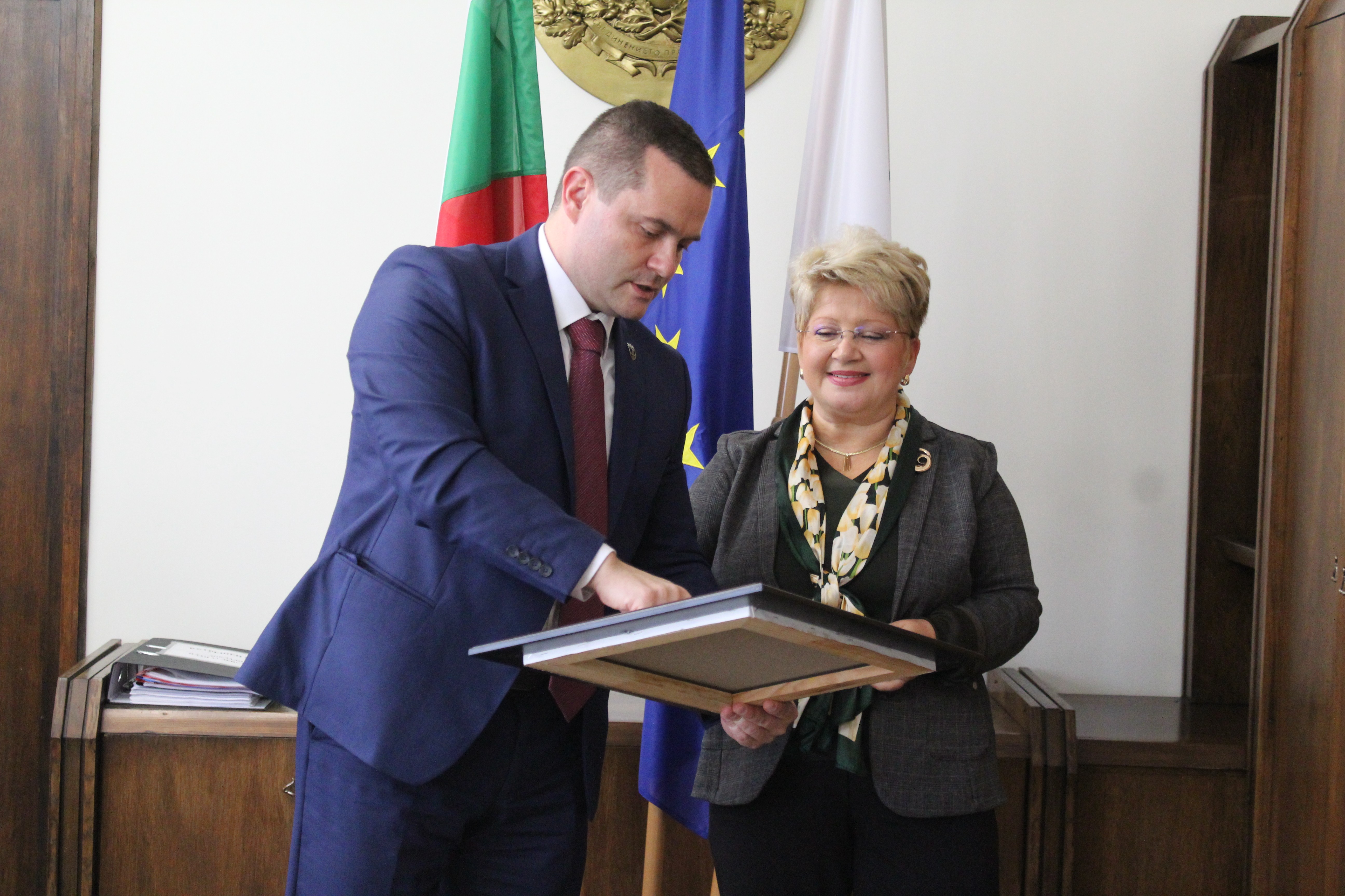 Първа визита на новия румънски посланик Н. пр. Бръндуша Предеску в Русе