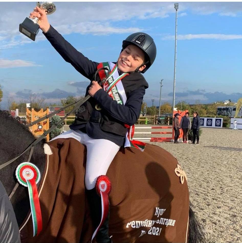 9-годишният Боян Станков стана пони шампион в турнира за Купа Република България в Божурище