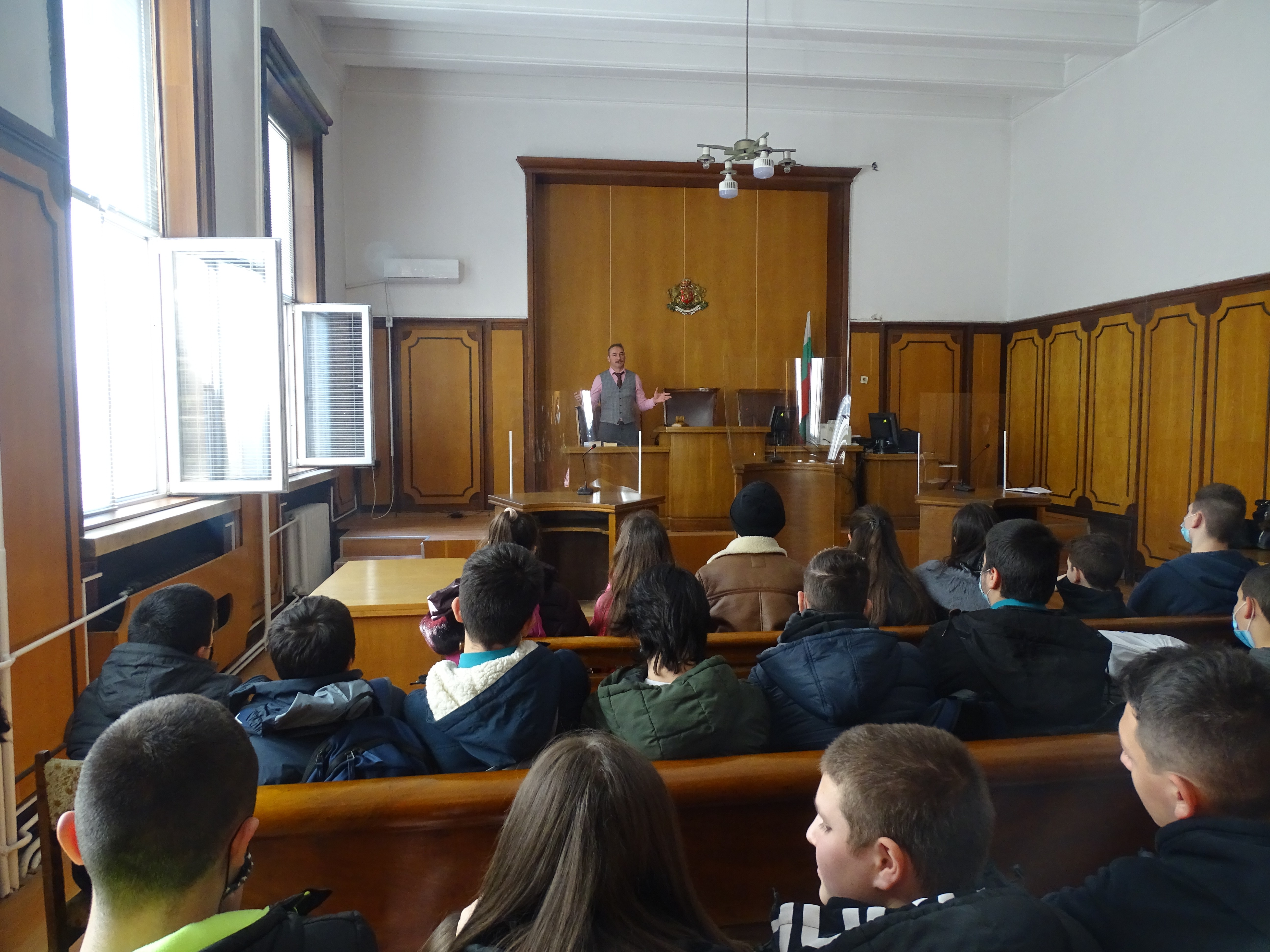 Съдия Бойчев отново посрещна ученици от СУ „Христо Ботев