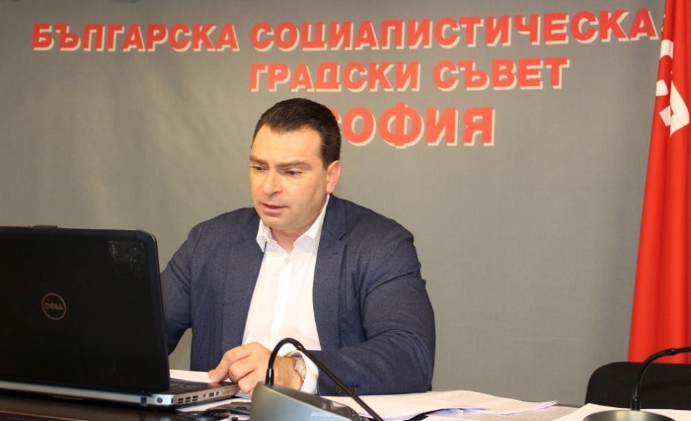 Калоян Паргов е освободен като председател на БСП-София