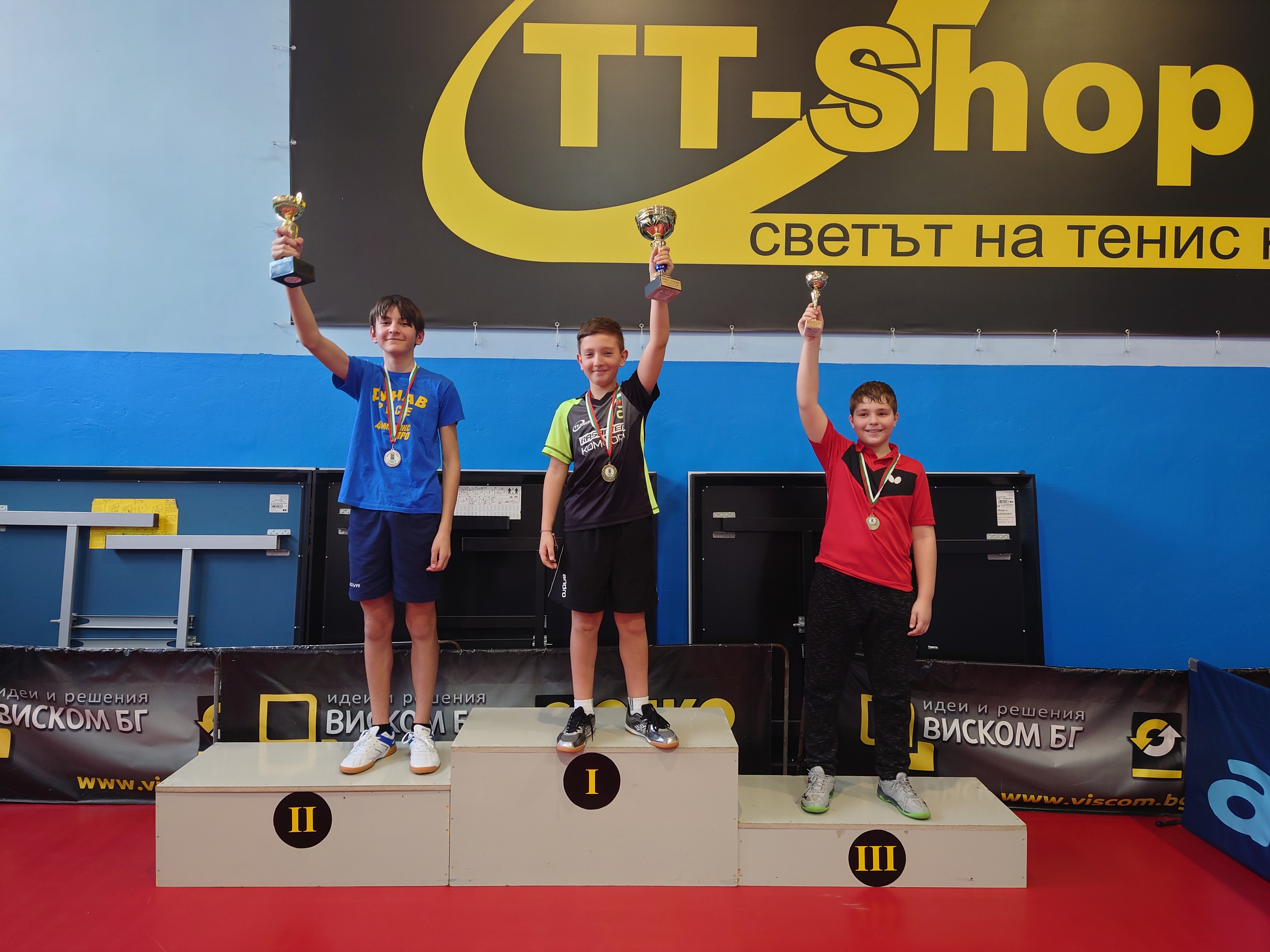 Берк Рида завоюва вицешампионска титла  “Млад Олимпиец” по тенис на маса