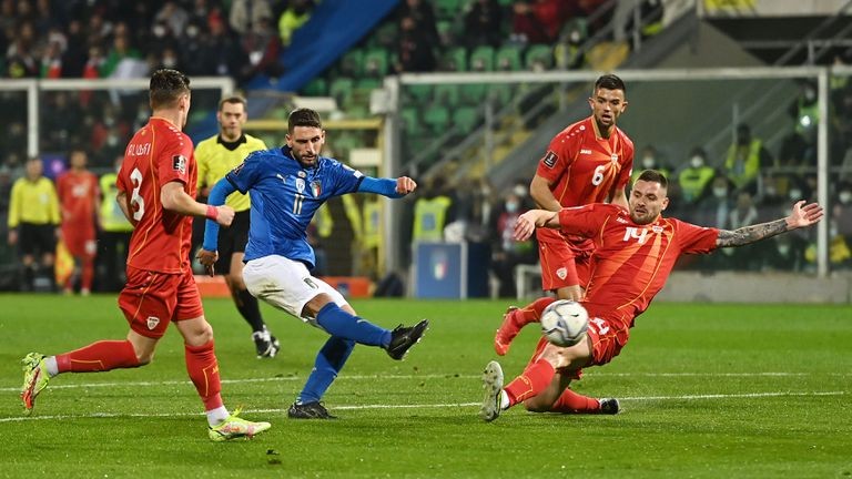 Северна Македония шокира Италия и е на крачка от световното първенство