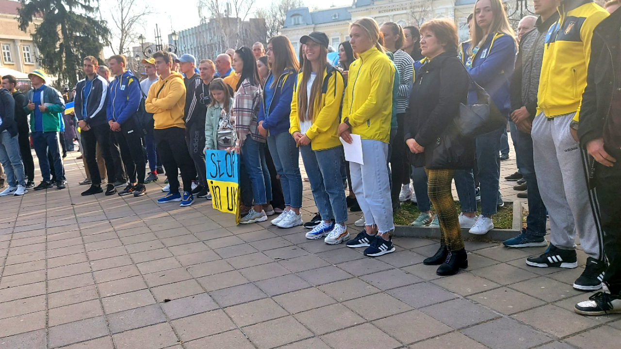 Мирно шествие в подкрепа на суверенна Украйна се проведе в Русе