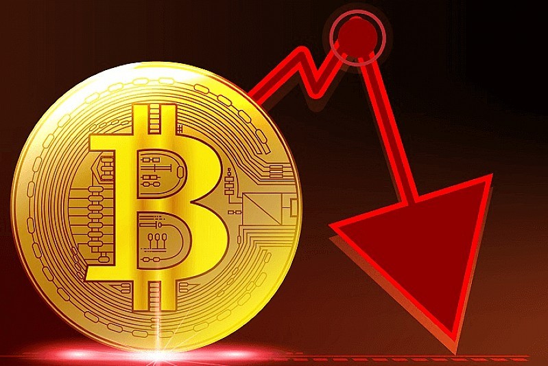 Bitcoin падна до шестседмично дъно - настроението за отказ от риск набира скорост