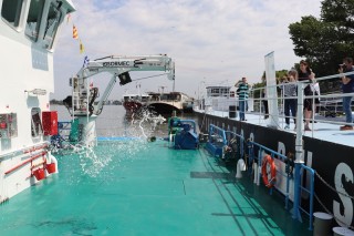 Корабът ще изпълнява самостоятелно корекциите на речното дъно в критичните участъци на Дунав