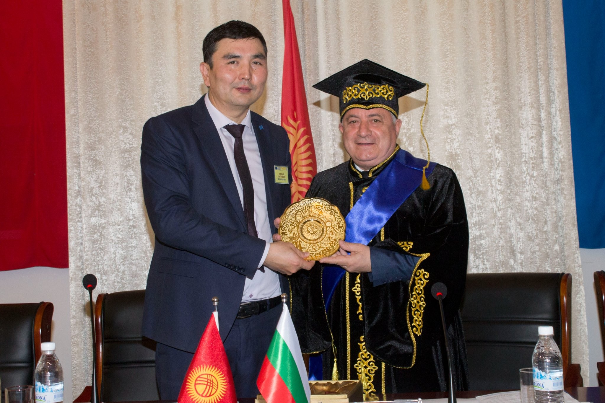 Акад. Христо Белоев е удостоен със званието Doctor Honorсis Causa на Киргизския държавен технически университет