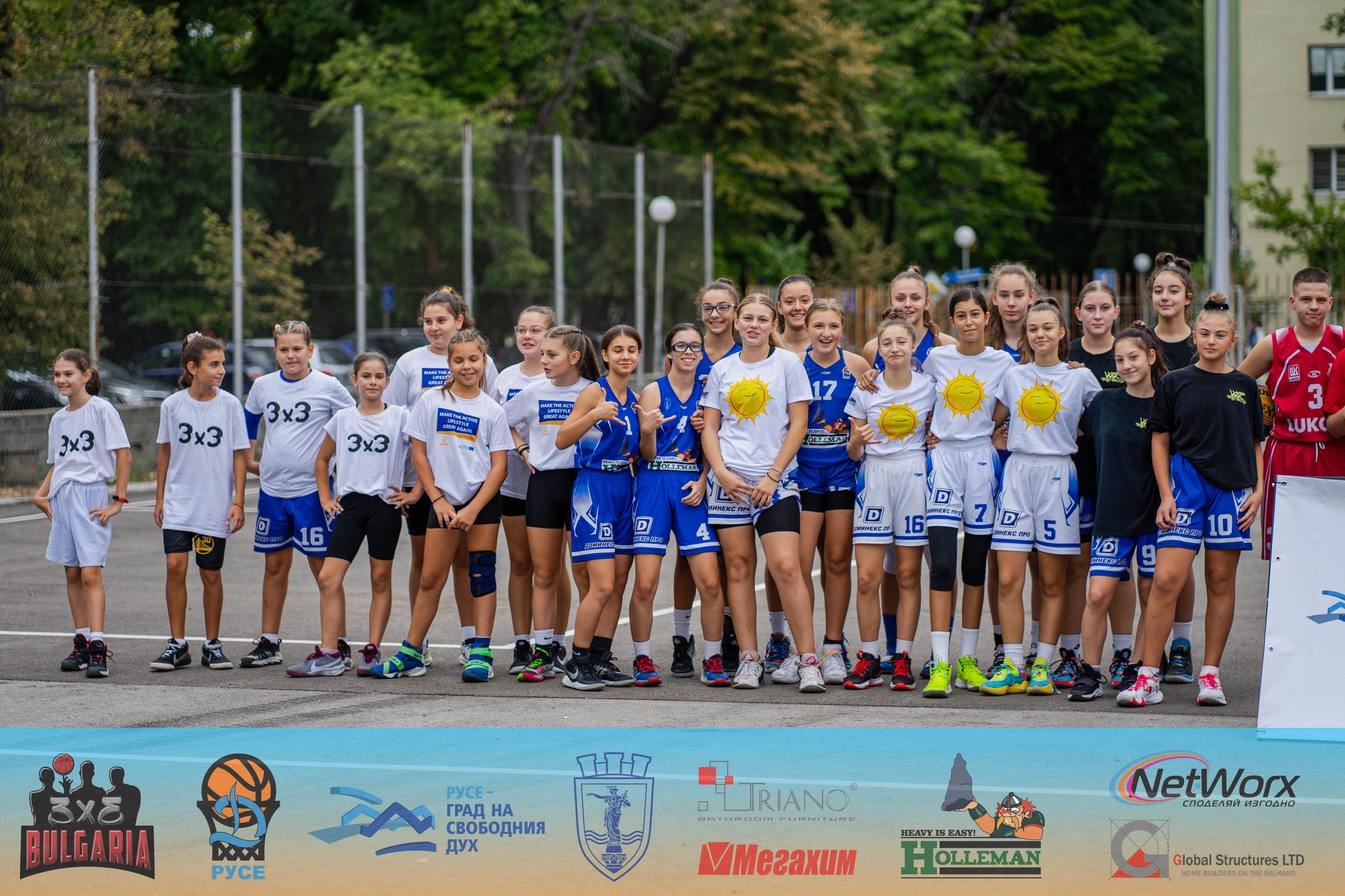 Над 100 участници се включиха в Стрийт баскет 3х3 турнир „Русе 2022“