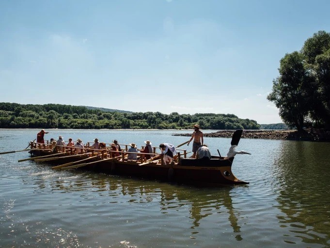 Сексагитна Приста, римското пристанище на 60-те кораба,  посреща лусорията „Живият Дунав“