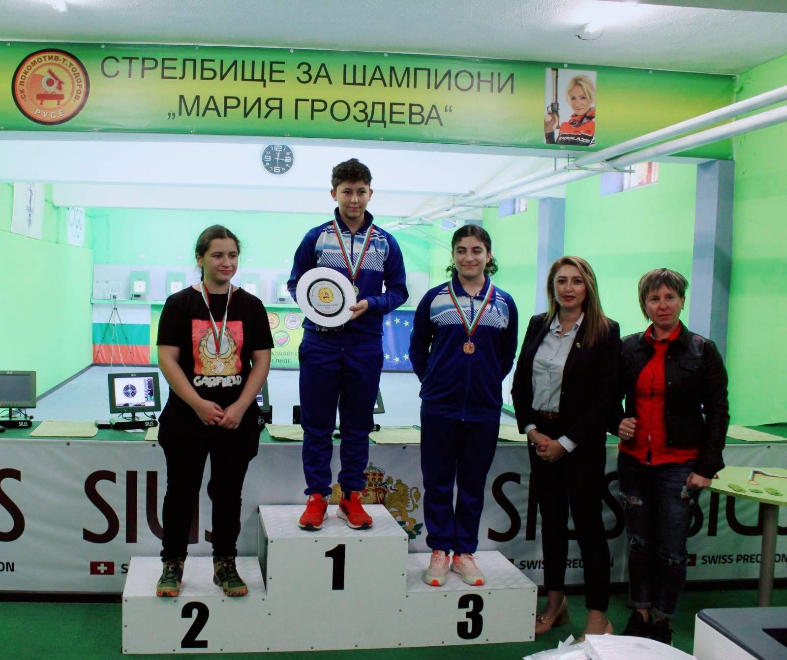 С 6 медала за русенския клуб по стрелба „Локомотив“ завърши Републиканският турнир 