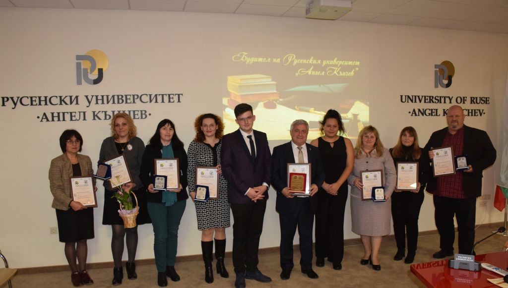 Академик Христо Белоев бе награден за „БУДИТЕЛ на Русенския университет – 2022“