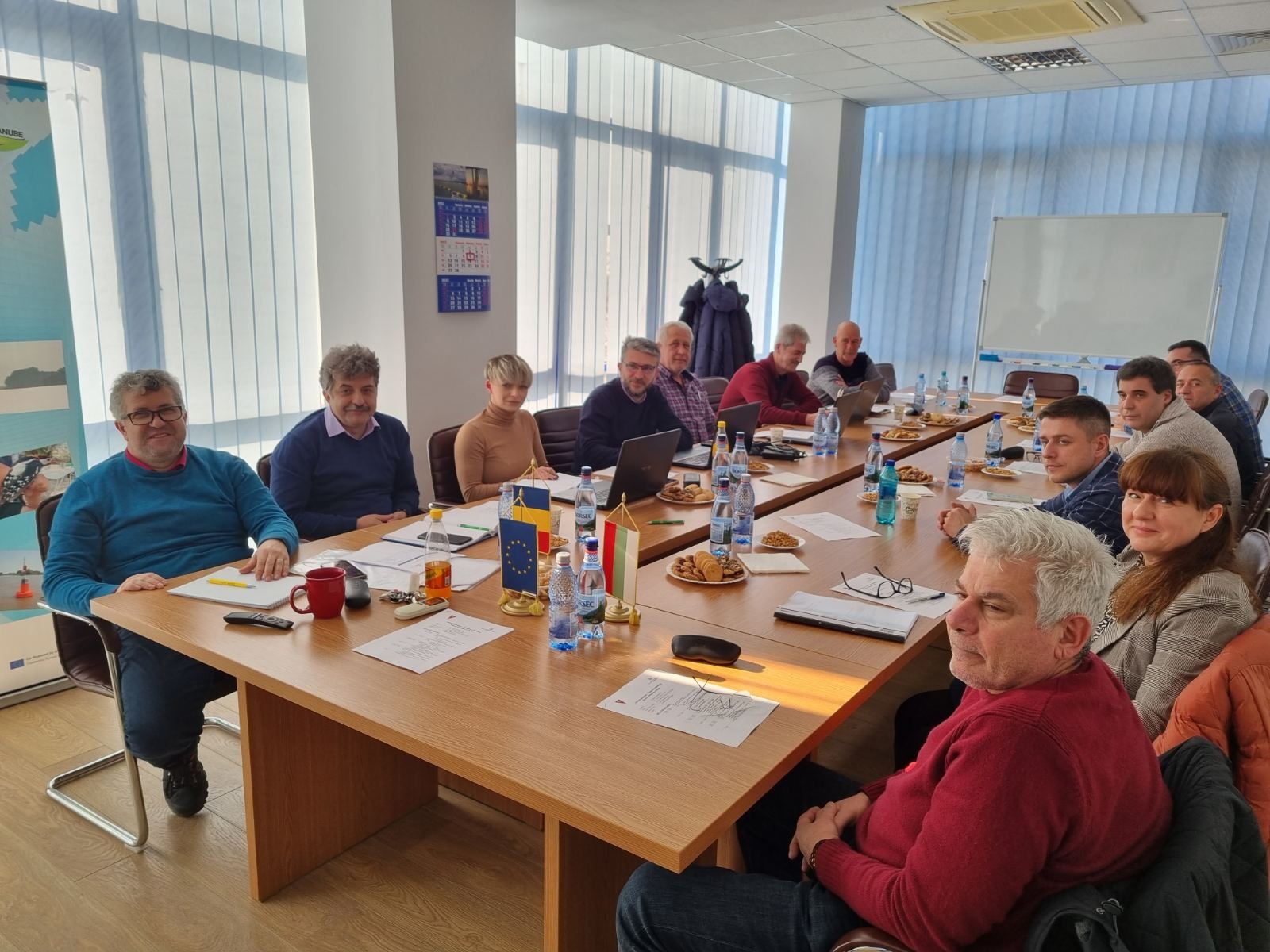  Смесената българо-румънска комисия за поддържане и подобряване на фарватера на река Дунав в района с конкретни мерки
