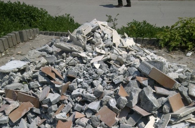 Кампания ще се бори с нерегламентираното изхвърляне на строителни отпадъци