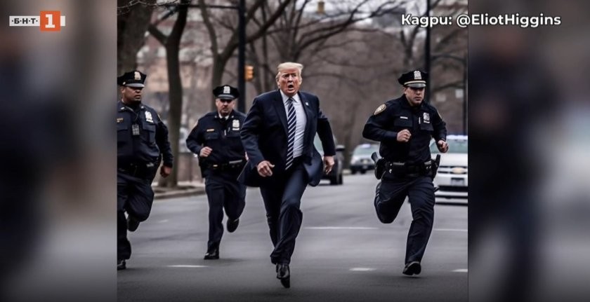 Арестуван ли е Тръмп? Снимки, създадени от изкуствен интелект превзеха социалните мрежи 