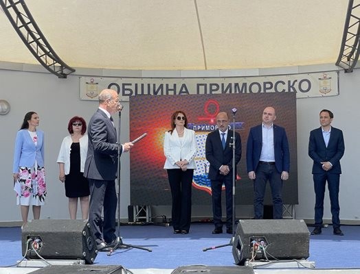 Министър Димитров даде старт на Летен сезон 2023 в Приморско 