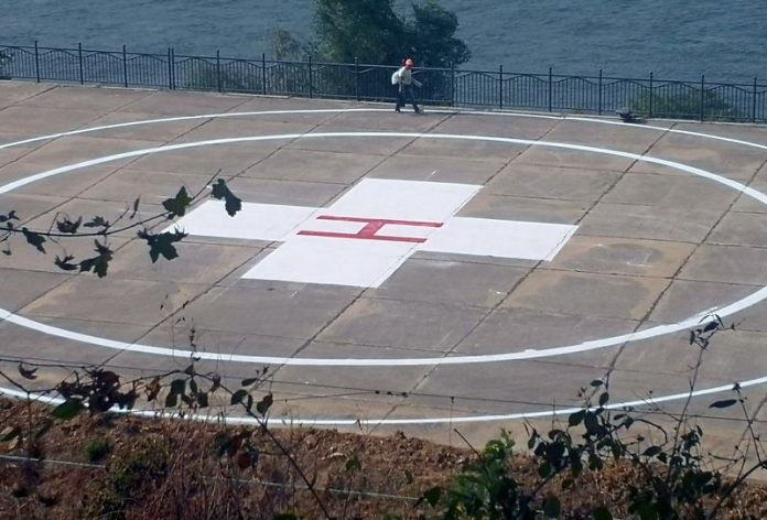 Русе с временна площадка да кацане на медицински хеликоптери