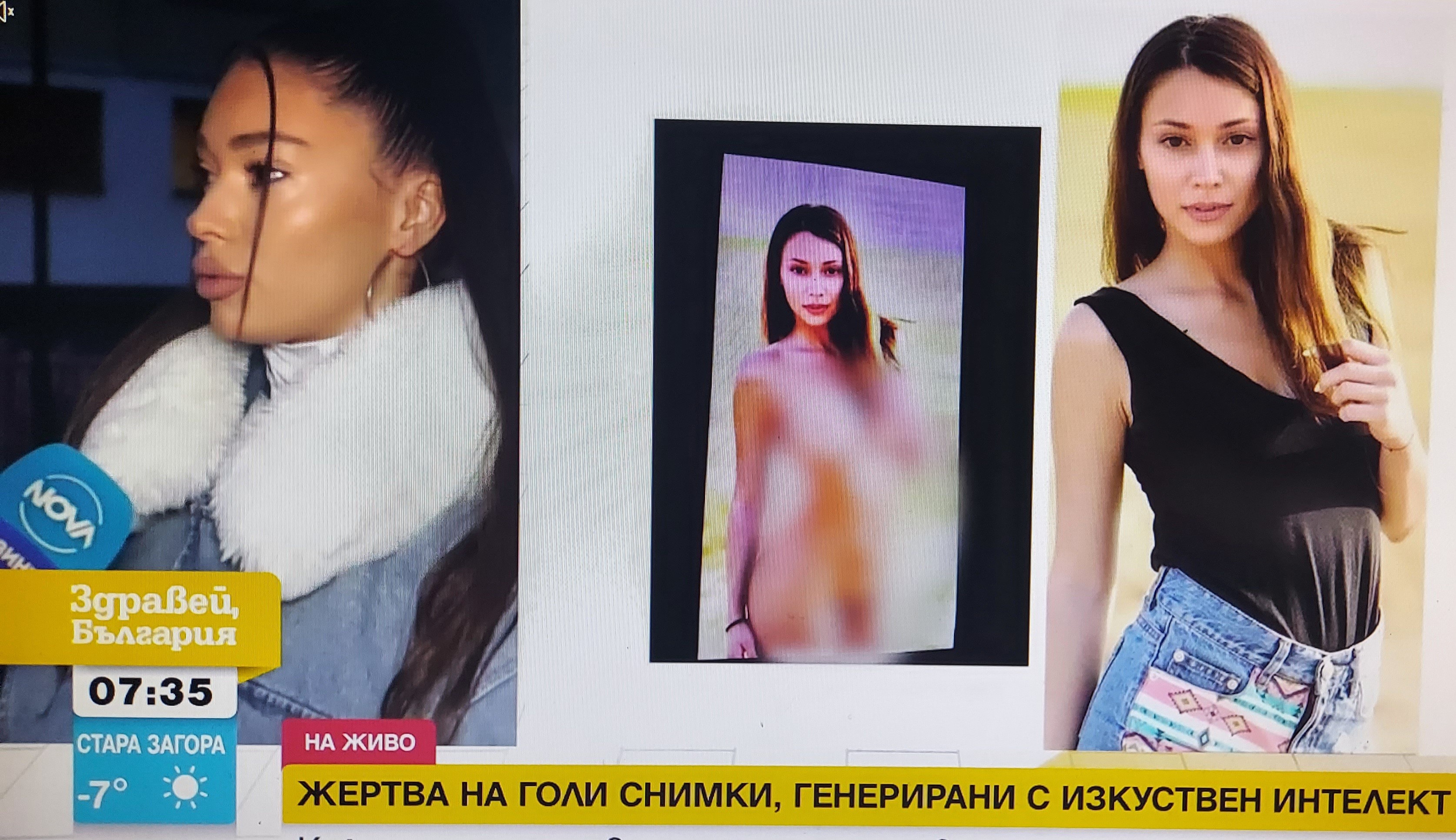 Мис ,,Топ лице на Русе“ за 2021 година Камелия Ангелова с фалшиви голи снимки