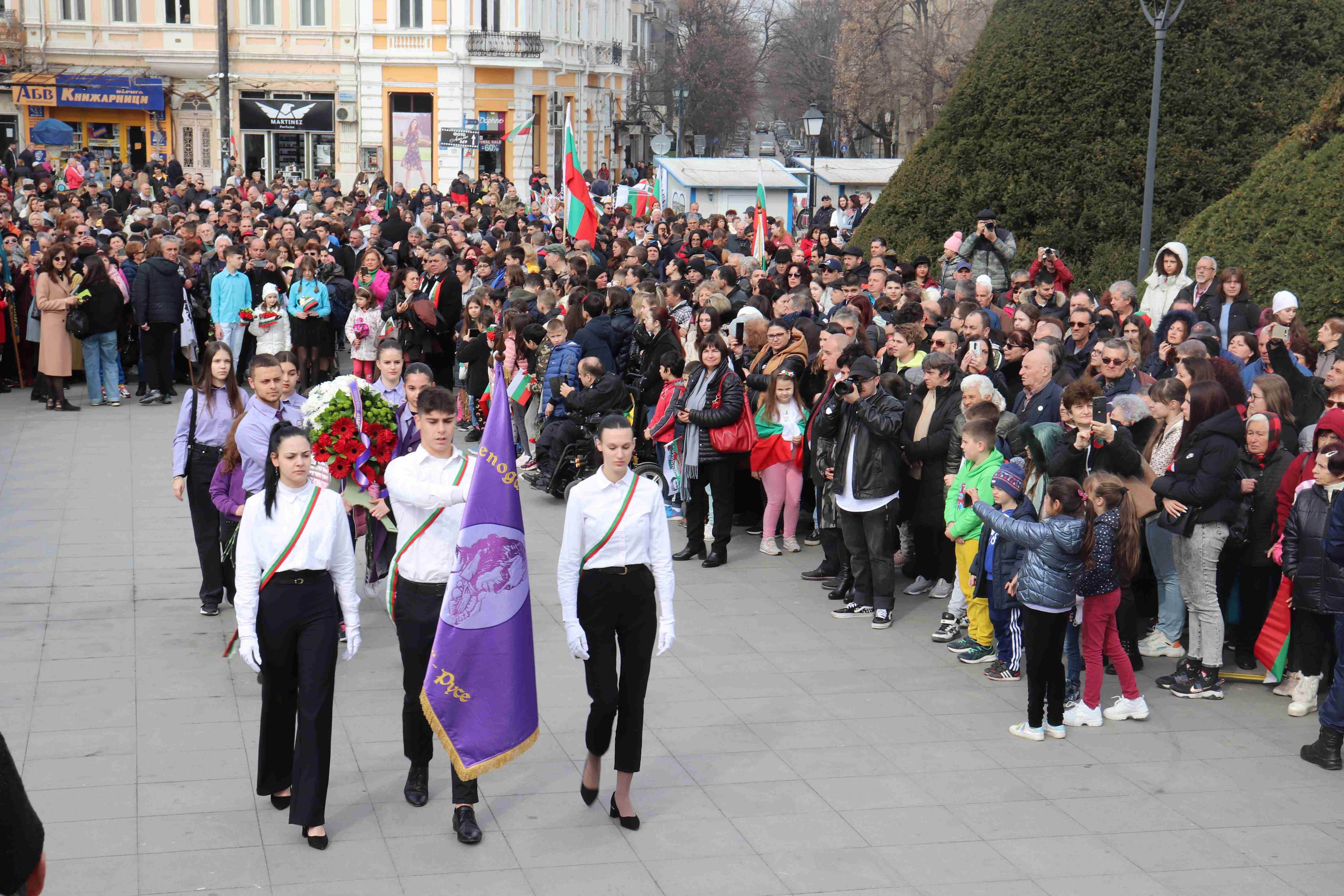Русе отбеляза тържествено  Националния празник на България – 3 март