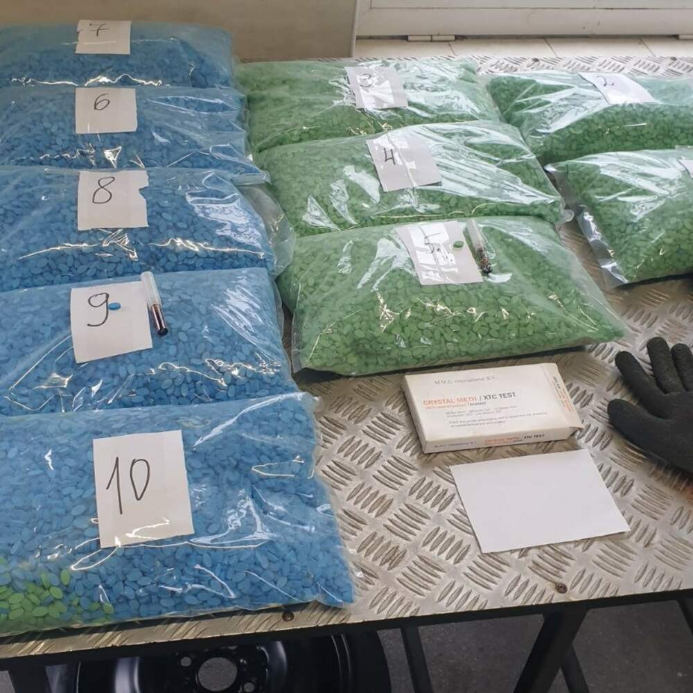Над 58 кг. таблетки екстази са заловени в два тира на ГКПП Капъкуле