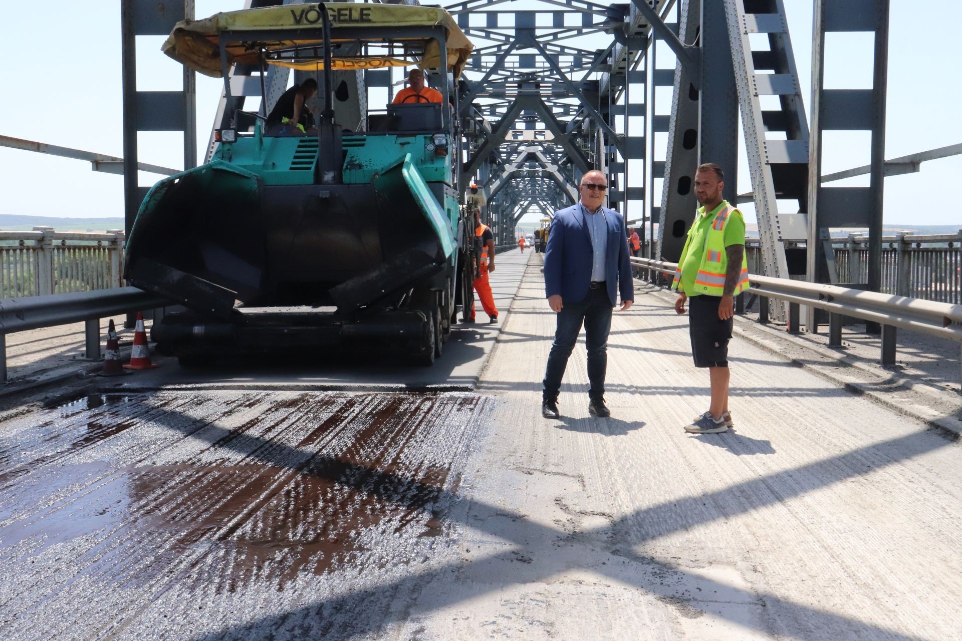 Авариен ремонт на Дунав мост при Русе,  предприемат всички мерки за избягване на струпването на автомобили 