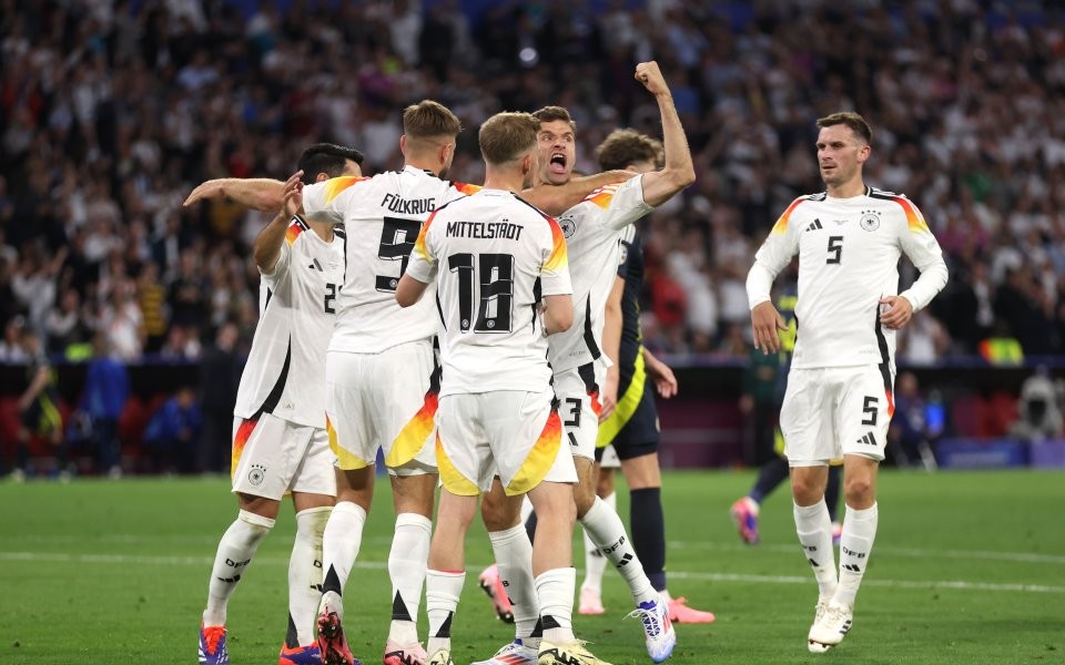    Германия разби Шотландия с 5:1