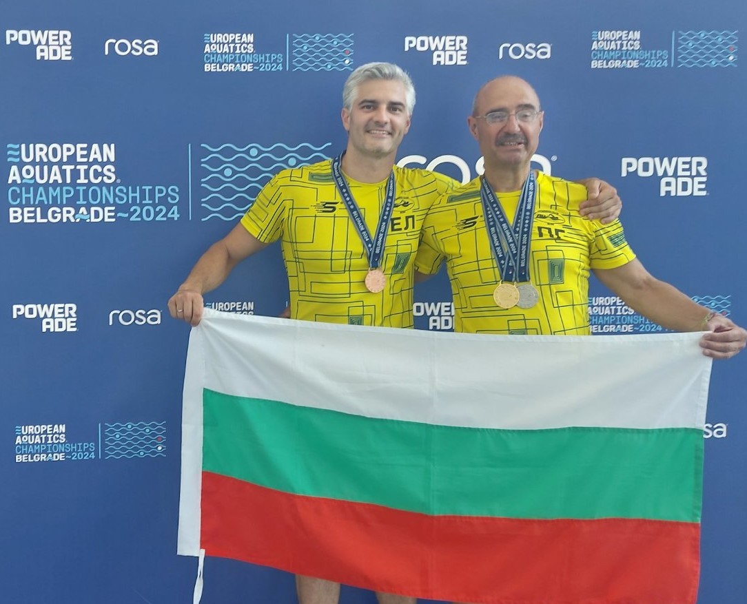 Петко Главинов от ИРИС – двоен европейски шампион за плувци ветерани