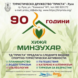    Официална част на празненствата е на 9 ноември, в 14:00 часа, когато ще бъдат наградени заслужили русенски хижари и туристи