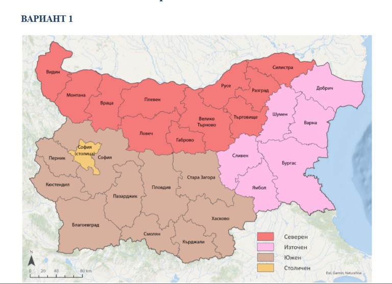 Подготвя се ново райониране на страната